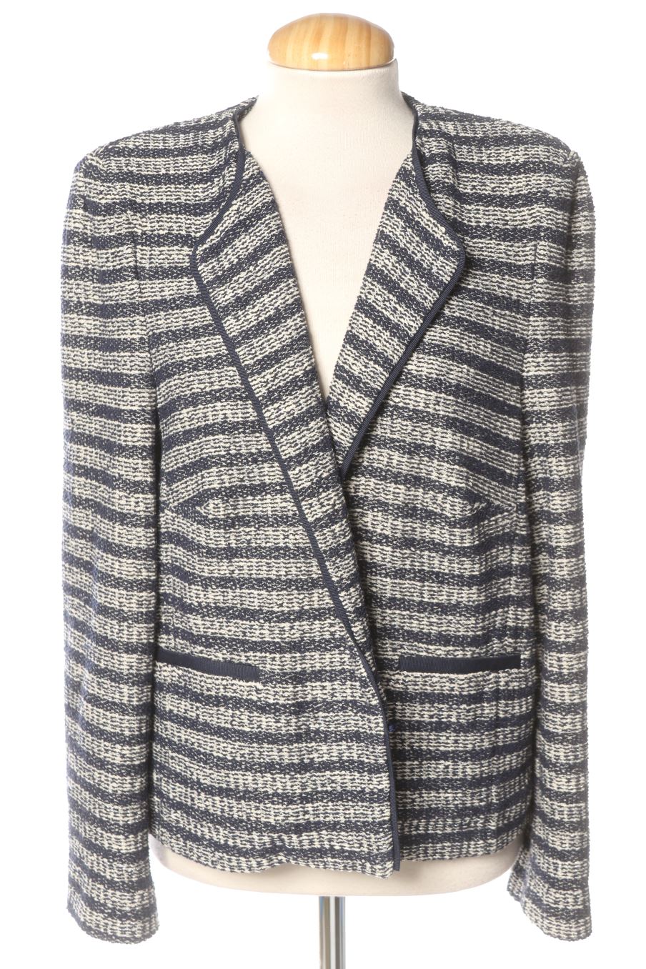 Gilet Zendra de la taille L, de couleur rayures