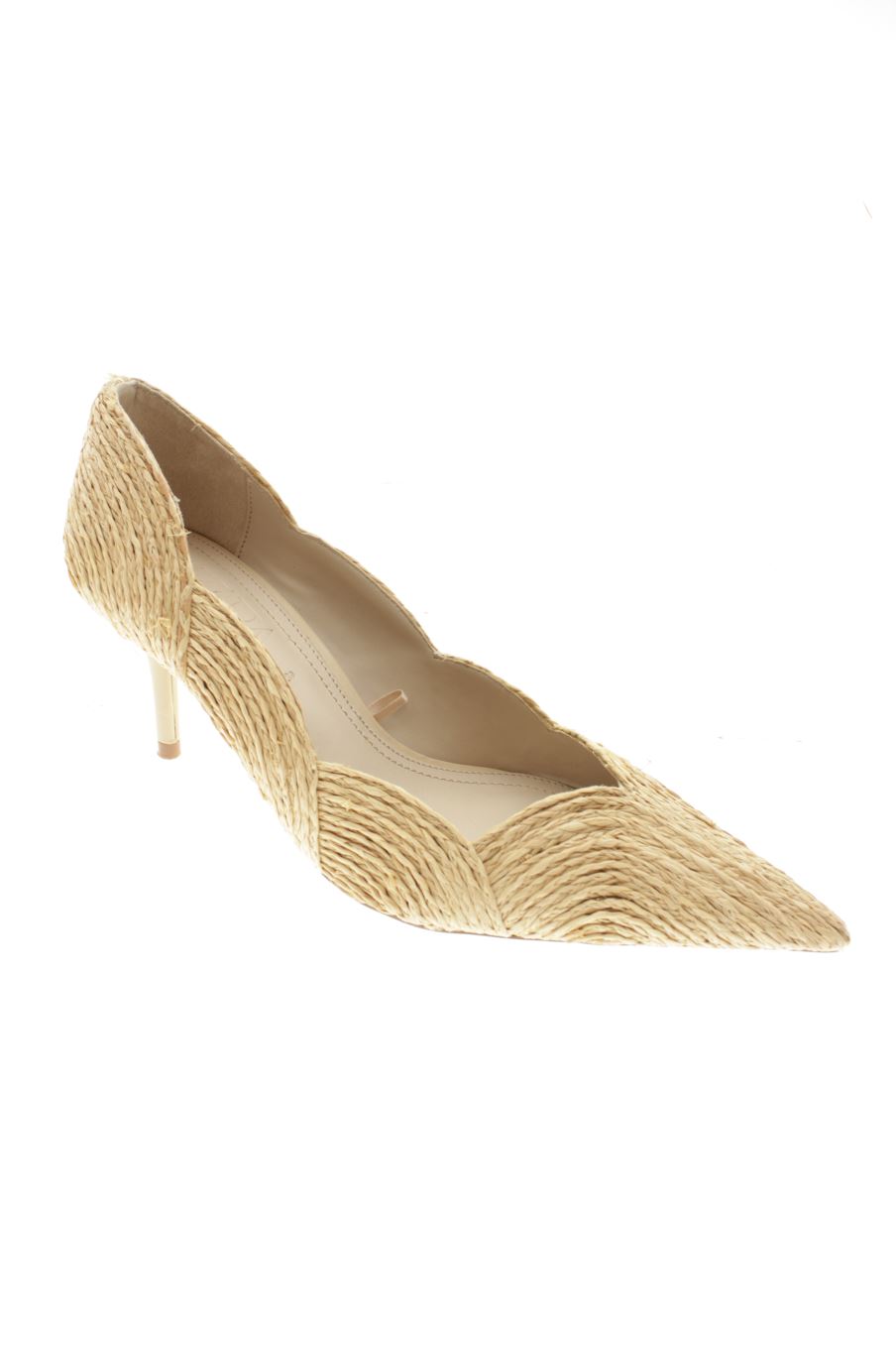Zapatos de tacon de Zara de la talla 39, de color marrón de