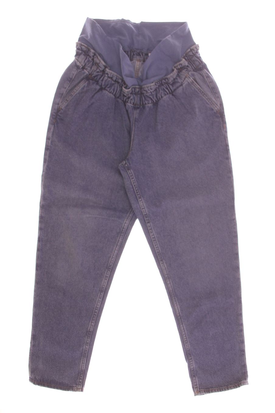 Jeans H&M Premama de la taille L, de couleur bleu de denim de femmes enceintes