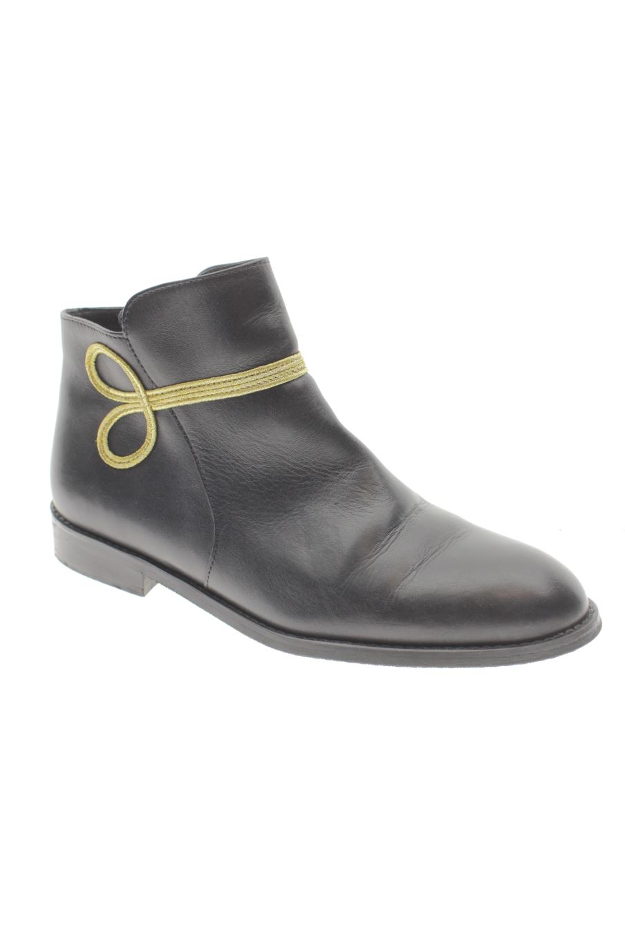 Bottines Noires Lauréana - Taille 37 - Occasion Femme - Bottes Chic