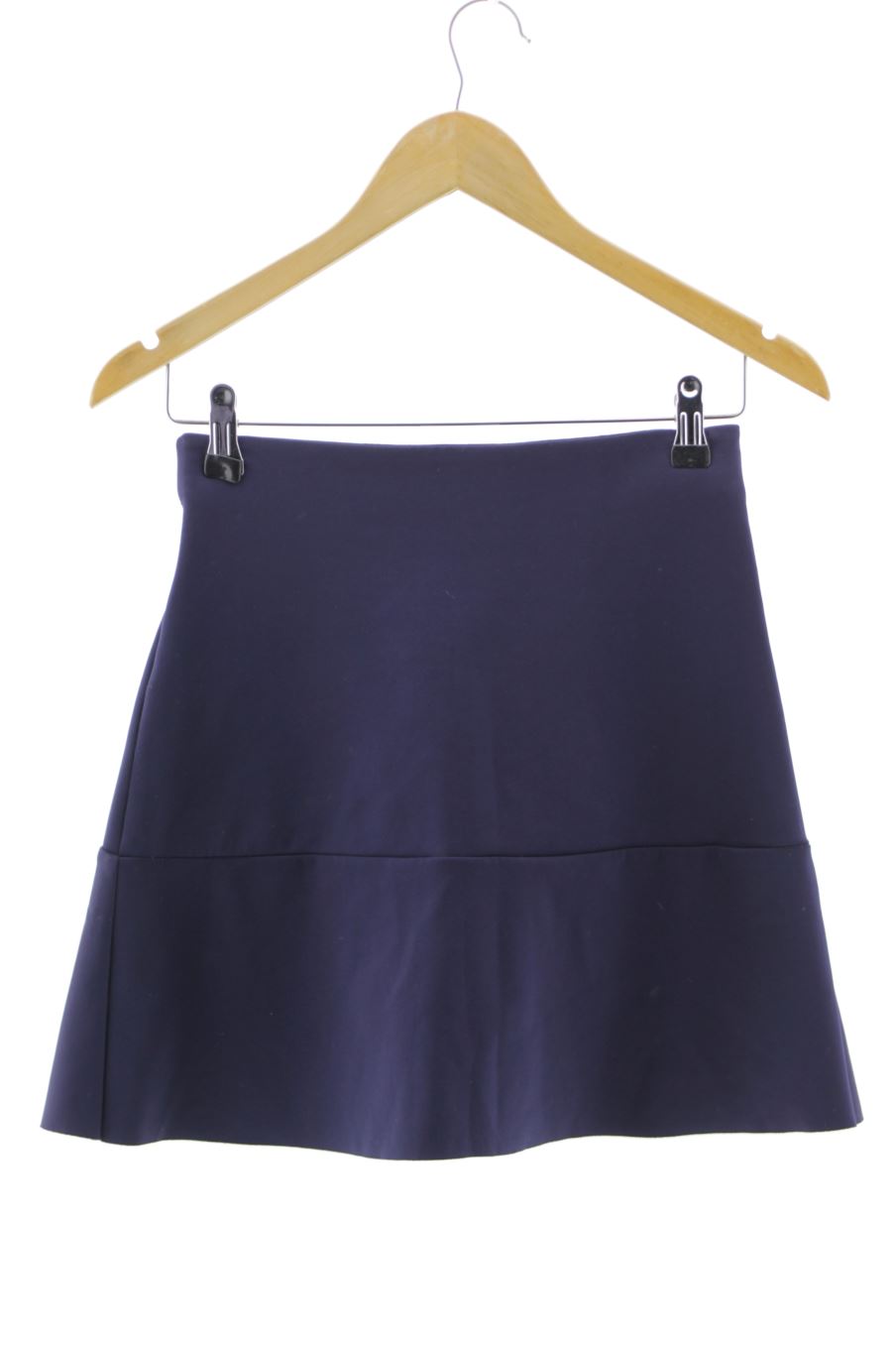 Jupe Zara de la taille S, de couleur bleu marine