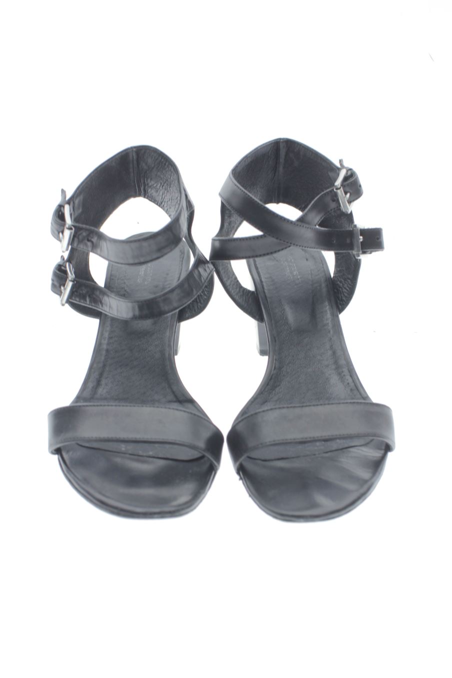 Sandalias tacon de Comptoir des Cotonniers de la talla 38, de color negro de