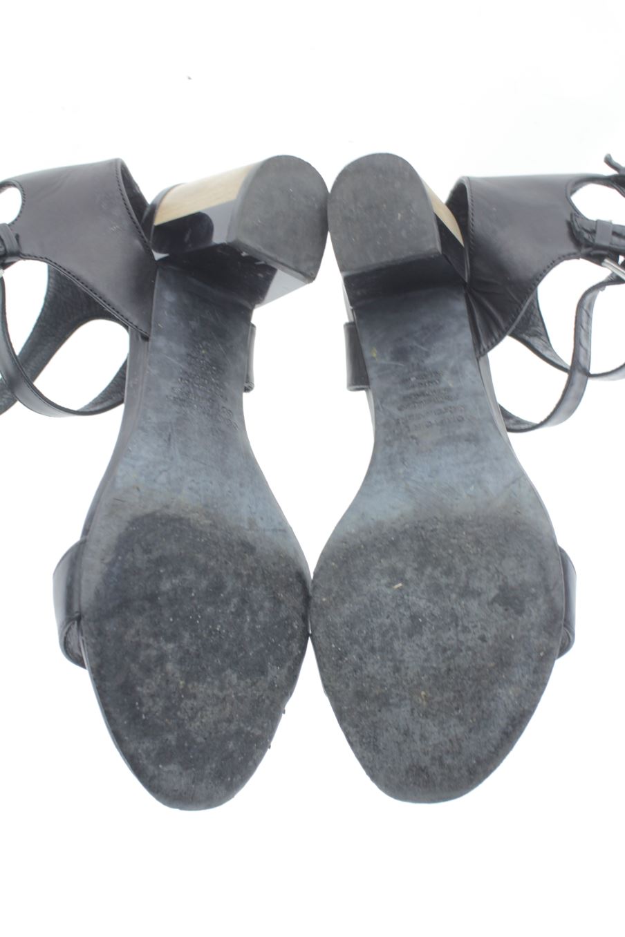 Sandalias tacon de Comptoir des Cotonniers de la talla 38, de color negro de
