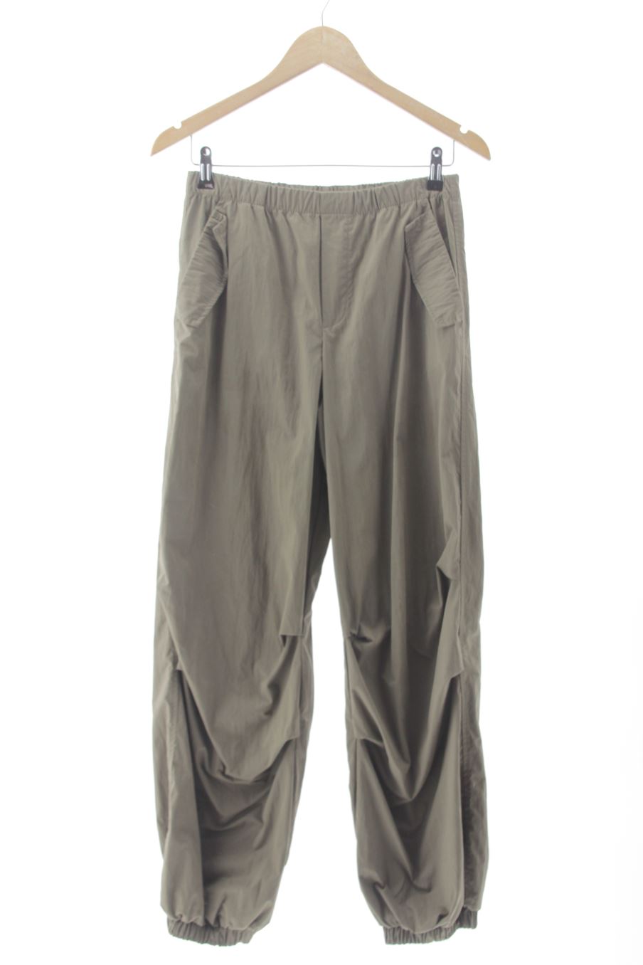 Pantalón Casual de Zara de la talla XS, de color verde