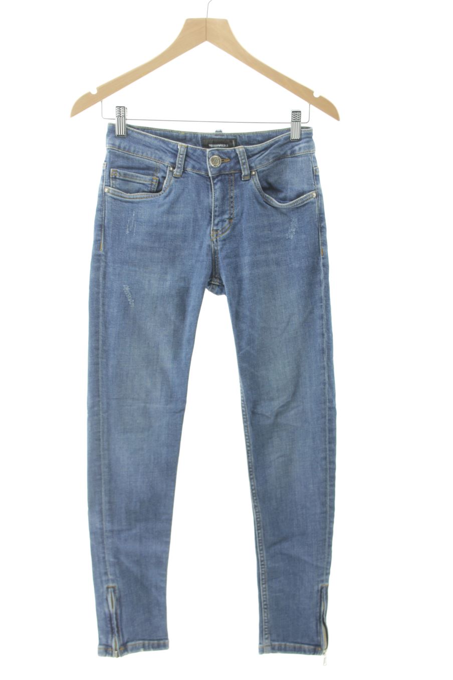 Jeans de Dsquared2 de la talla 38, de color blu