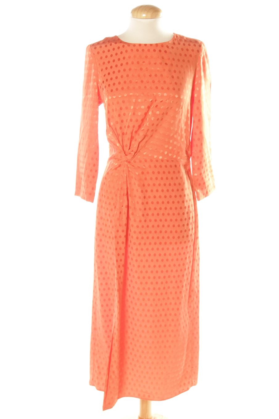 Robe Femme Taille 38 Marron - Style Décontracté, Longueur 97 Cm