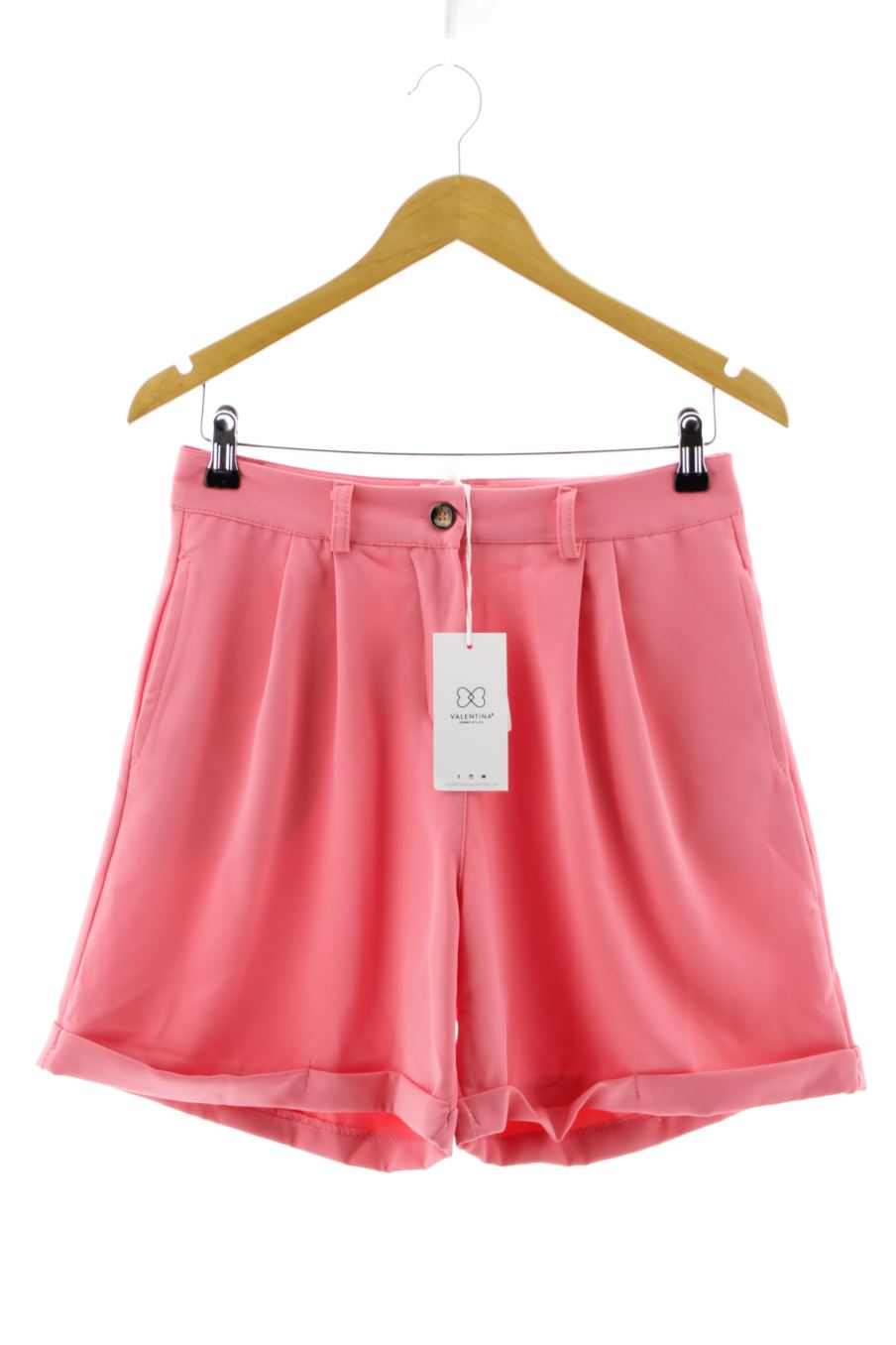 Shorts Valentina de la taille 38, de couleur rose