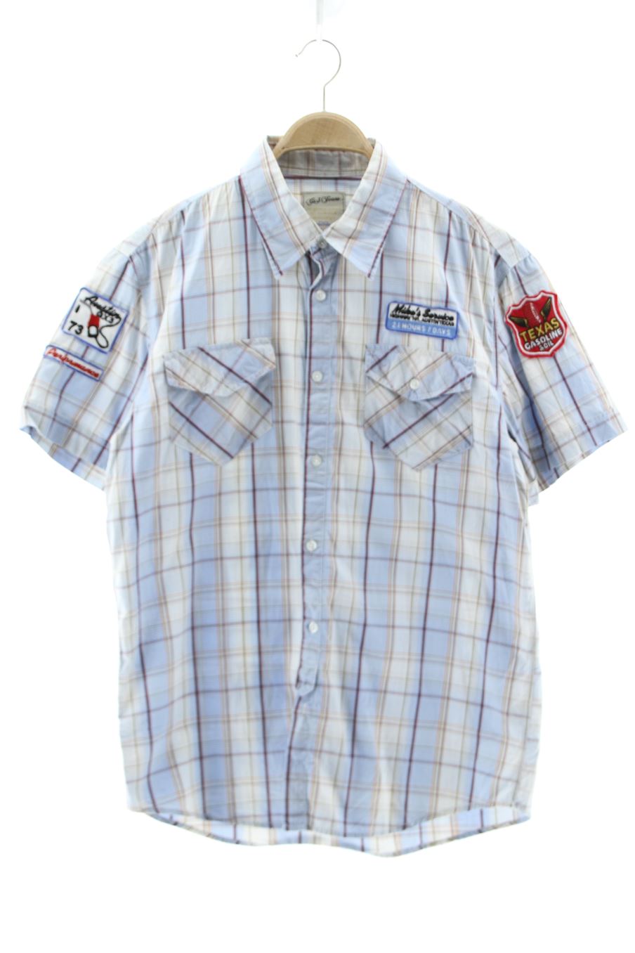 Camisa de manga corta de GX3 JEANS de la talla XL