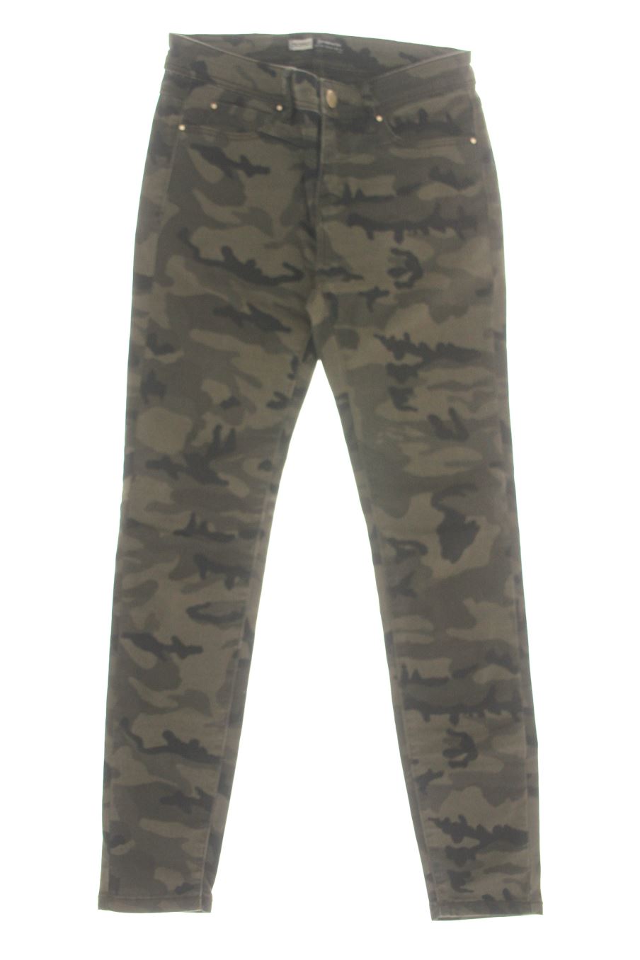 Vaqueros de Stradivarius de la talla 36, de color verde de ropa vaquera