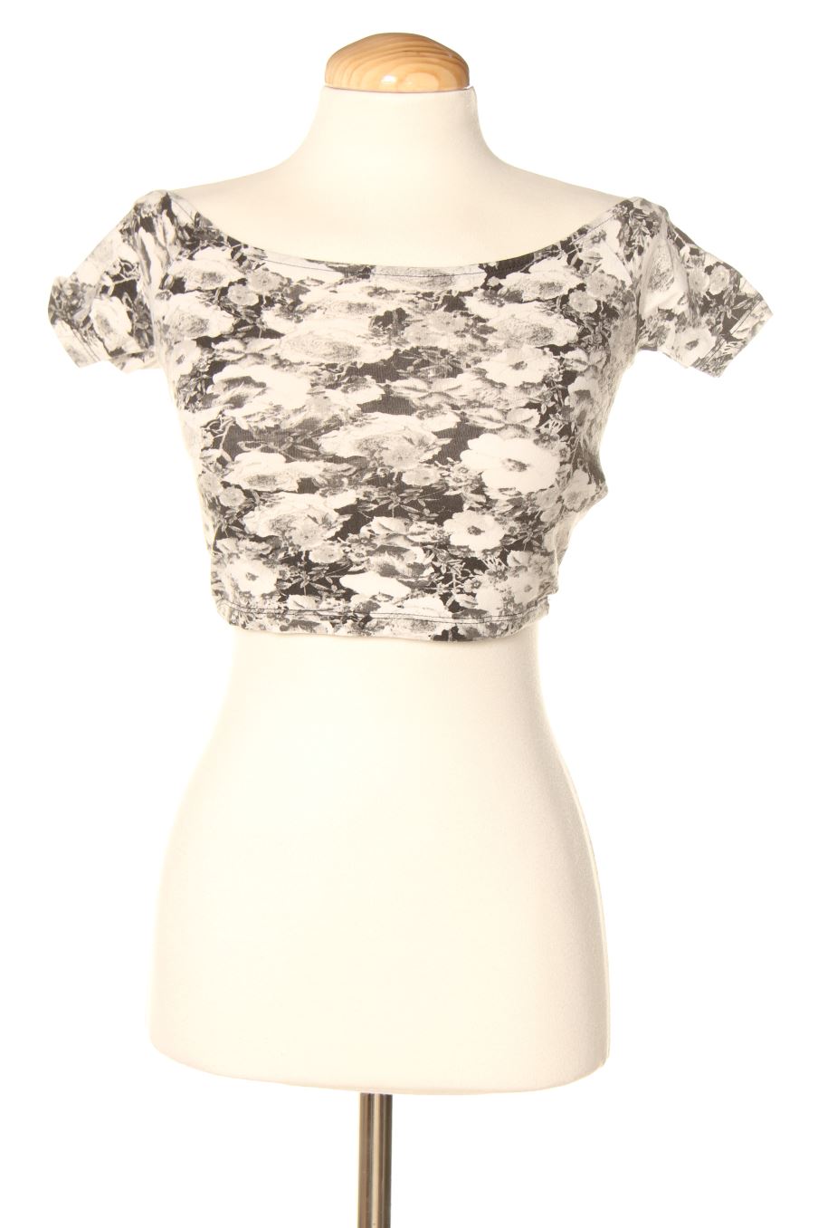 Camiseta de Bershka de la talla M, de color gris