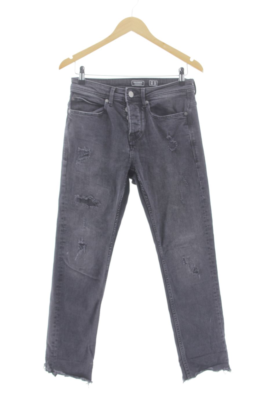 Jeans von Pull & Bear Größe 36, Farbe Schwarz, aus Jeanskleidung für