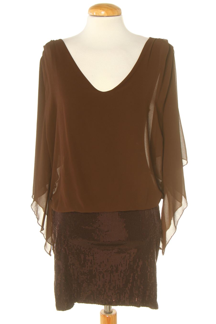 Robe PERCENTIL de la taille S, de couleur marron