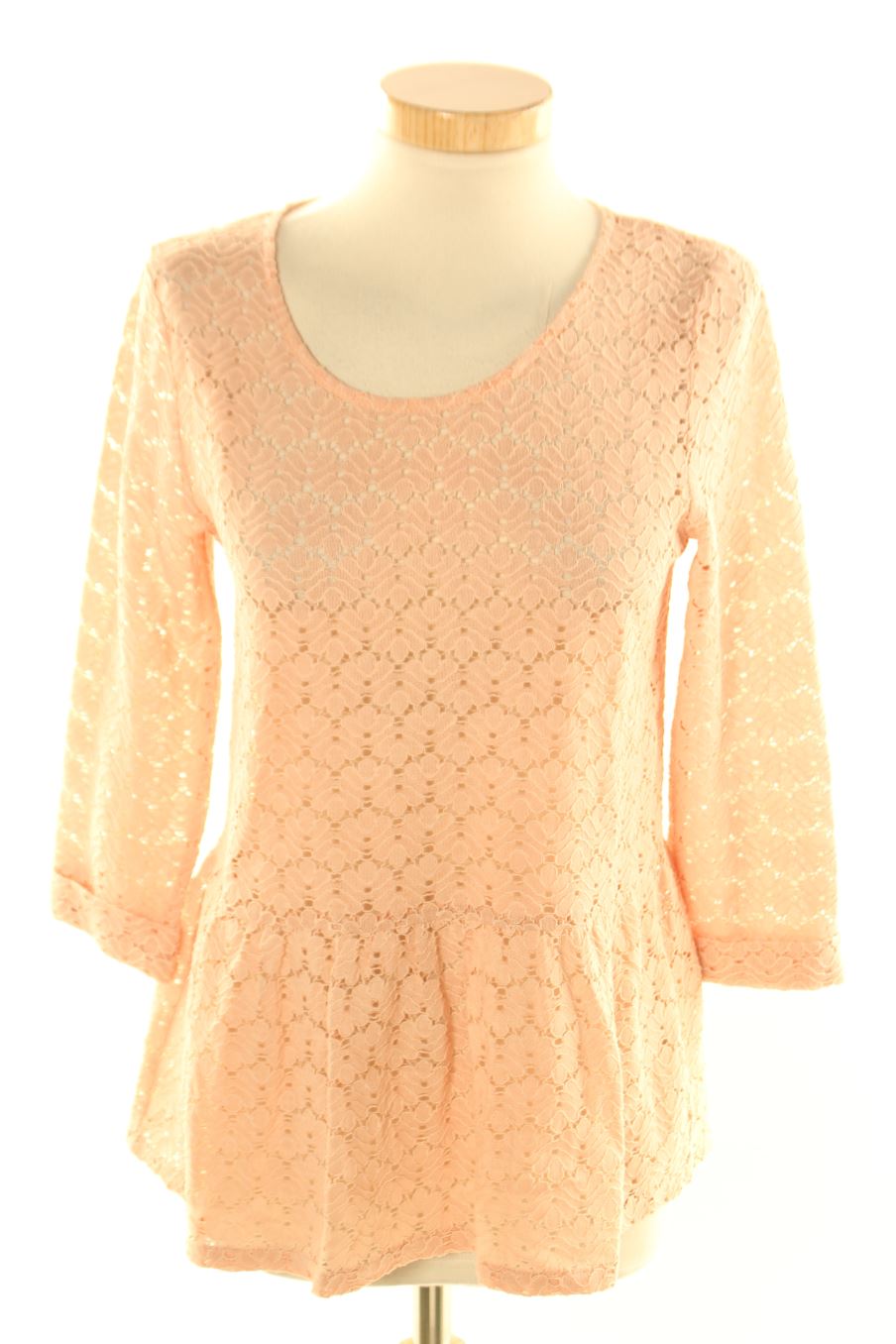 Blouse à manches longues charlior de la taille S, de couleur rose