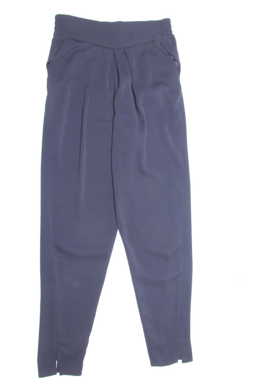 Pantalones de Stephanie B de la talla XS, de color azul marino