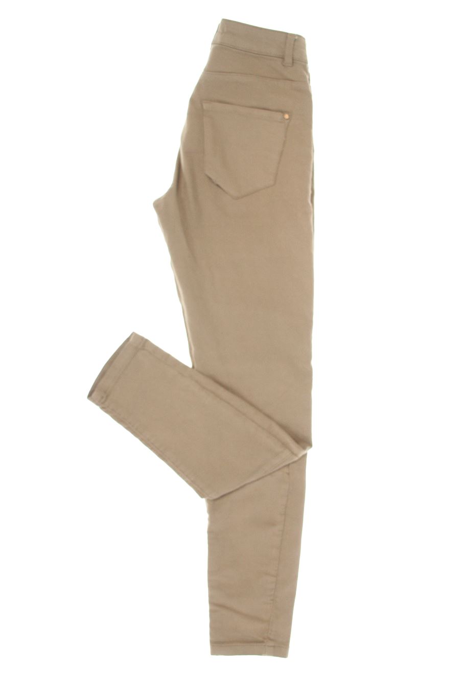 Vaqueros de Bershka de la talla 34, de color beige de ropa vaquera
