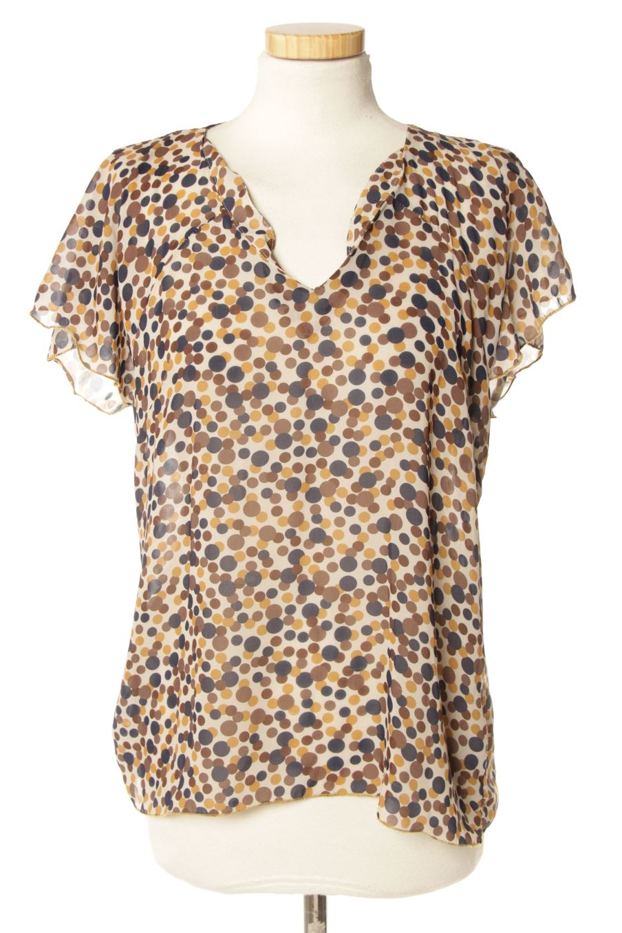 Blusa de manga corta de Trucco de la talla M, de color estampado