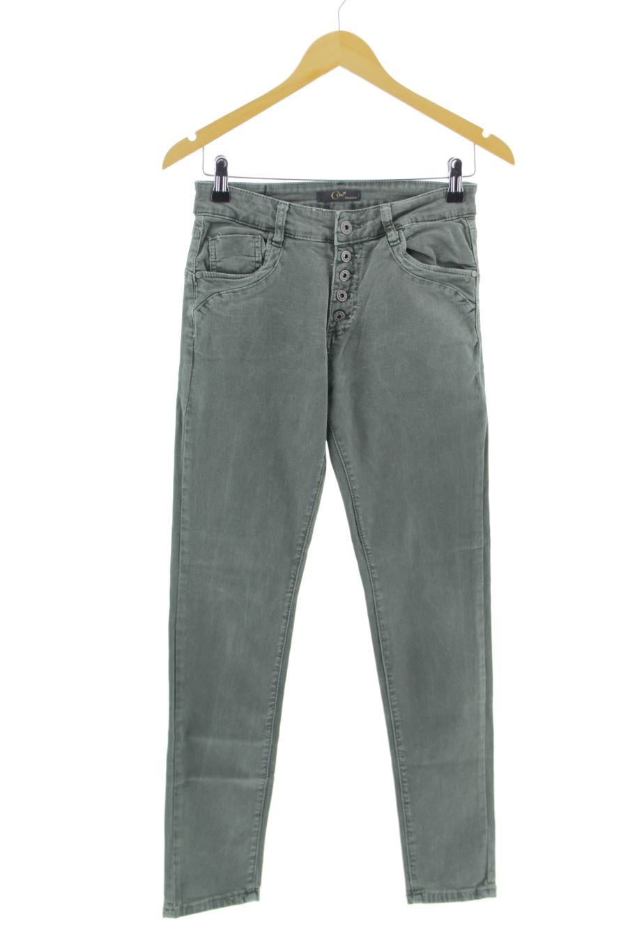 Jeans Closet One de la taille S, de couleur vert de denim
