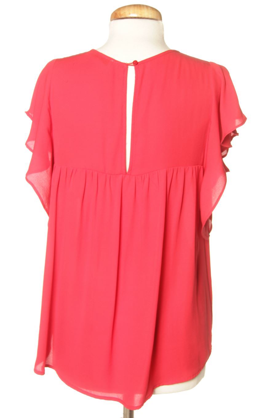 Blouse à manches courtes Mango de la taille S, de couleur rouge
