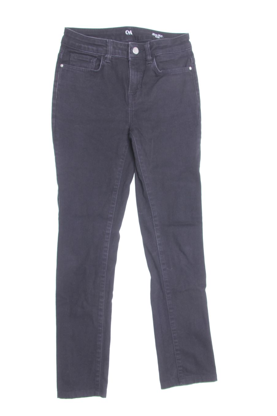 Jeans C&A de la taille 32, de couleur noir de denim