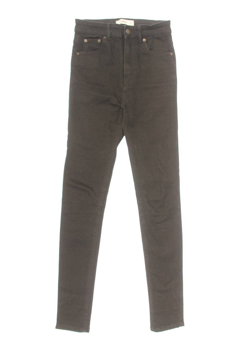 Jeans de Pull & Bear de la talla 34, de color nero
