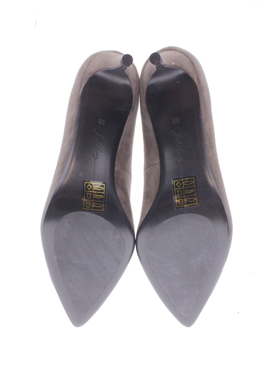 Zapatos de tacon de Lola Cruz de la talla 36, de color marrón de