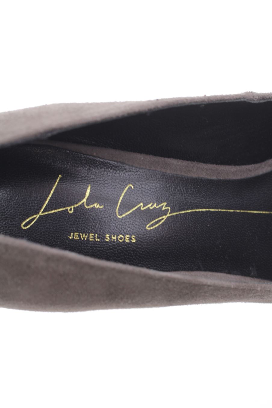 Zapatos de tacon de Lola Cruz de la talla 36, de color marrón de