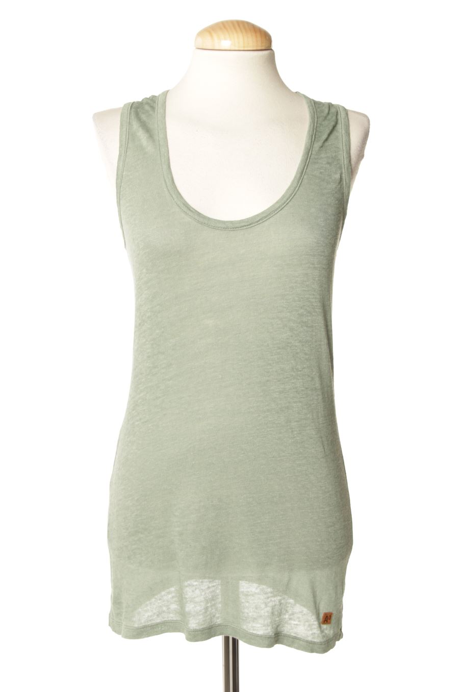 Camiseta sin mangas de American outfitters de la talla S, de color verde