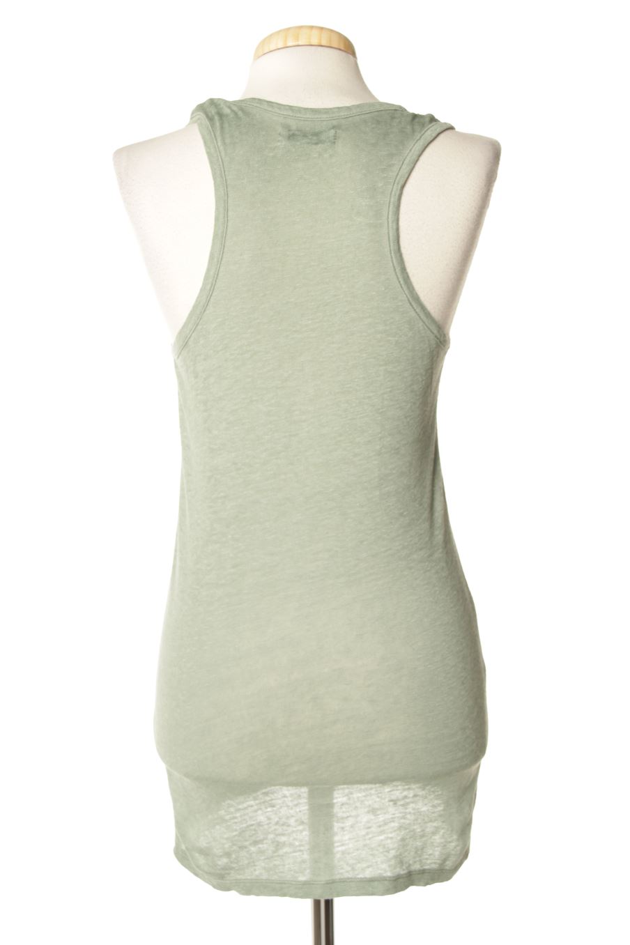 Camiseta sin mangas de American outfitters de la talla S, de color verde
