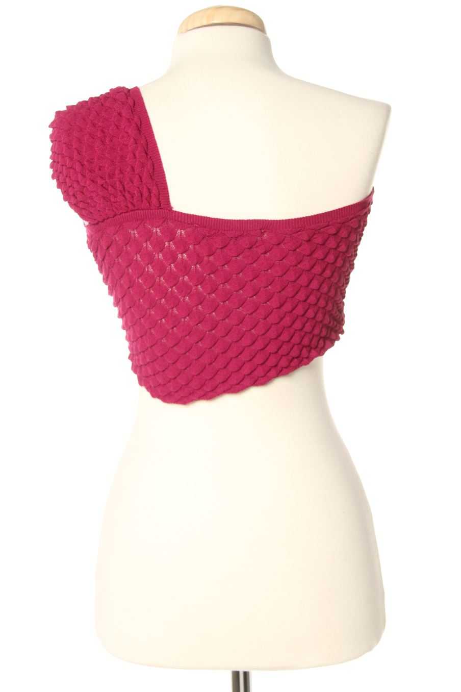 Top de Zara de la talla M, de color morado