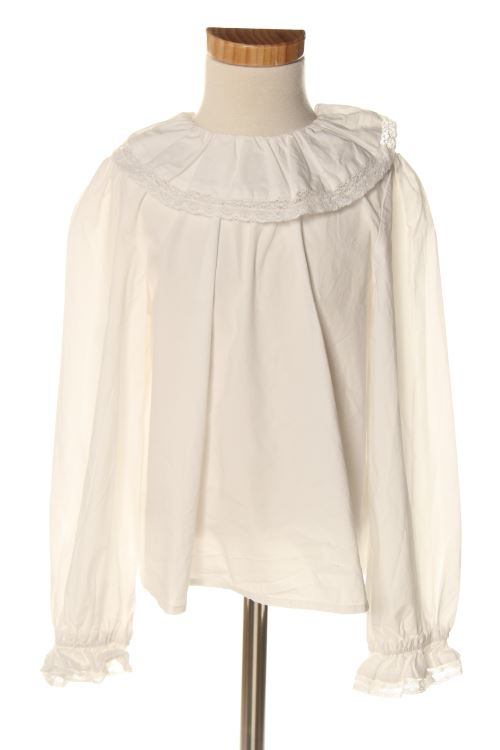Blusa a maniche lunghe