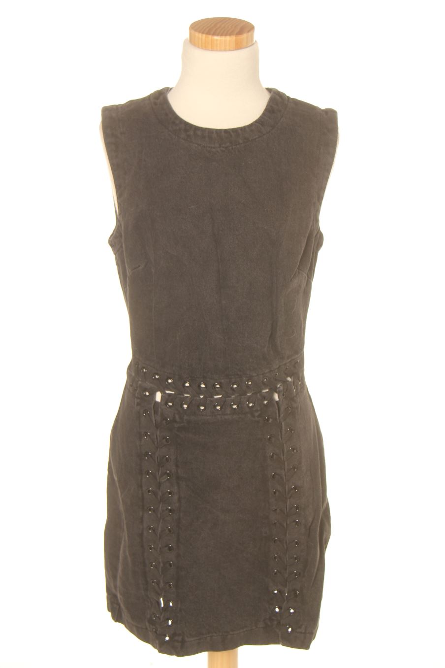 Robe casual Trafaluc de la taille XS, de couleur noir de denim
