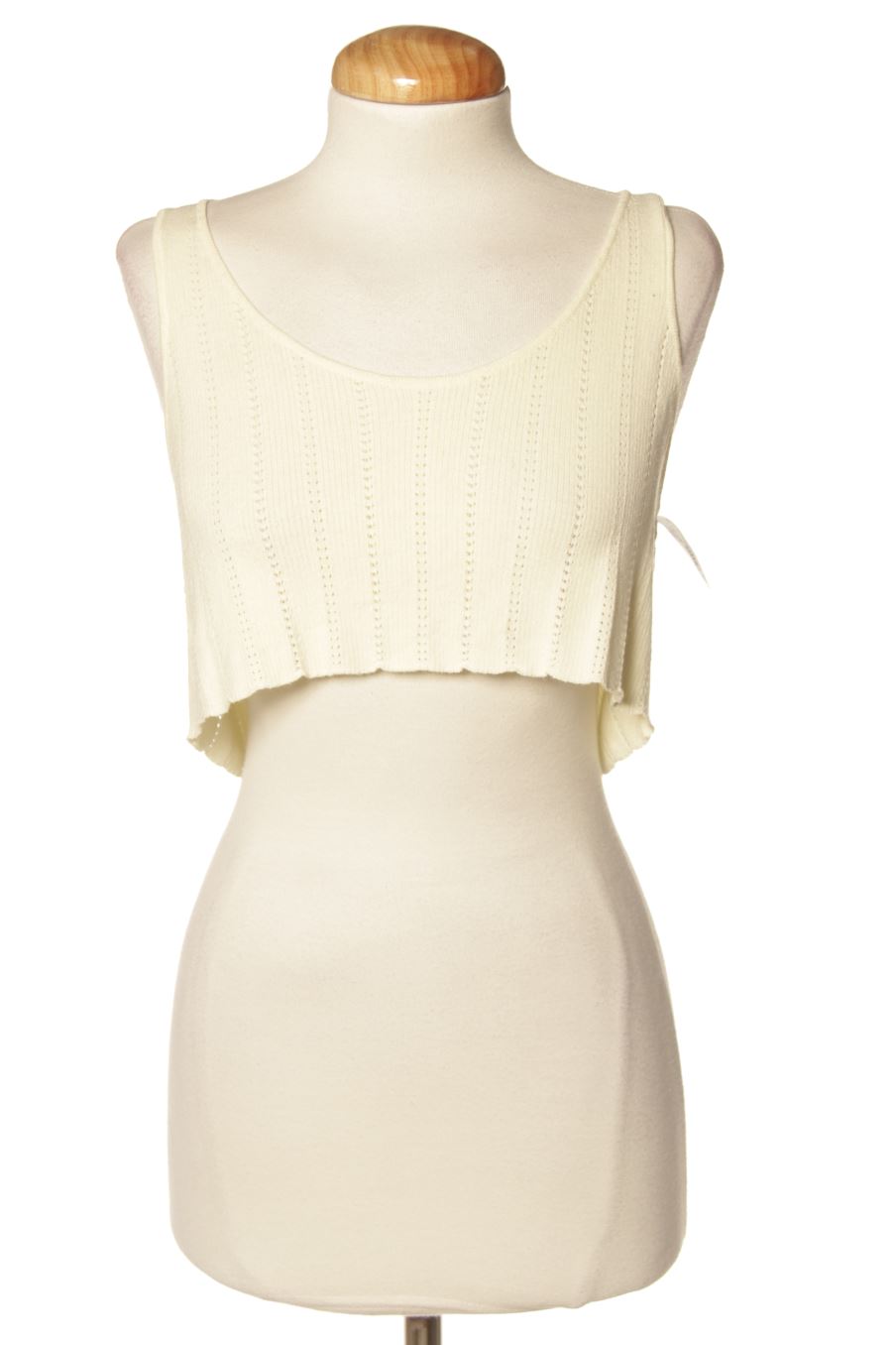 Aufwändiges Top von Bershka Größe XS, Farbe Gelb, für