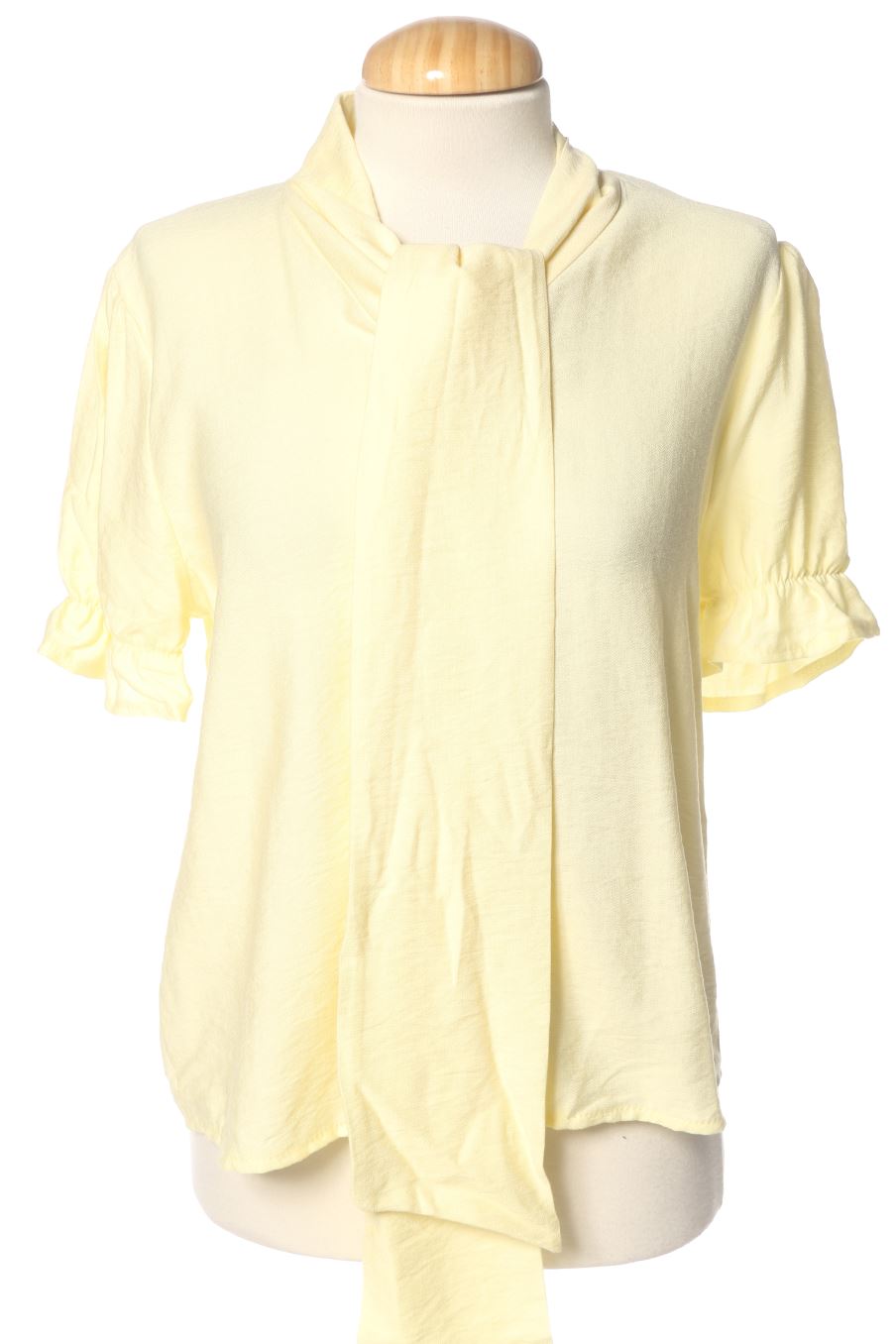 Chemise basyco de la taille S, de couleur jaune