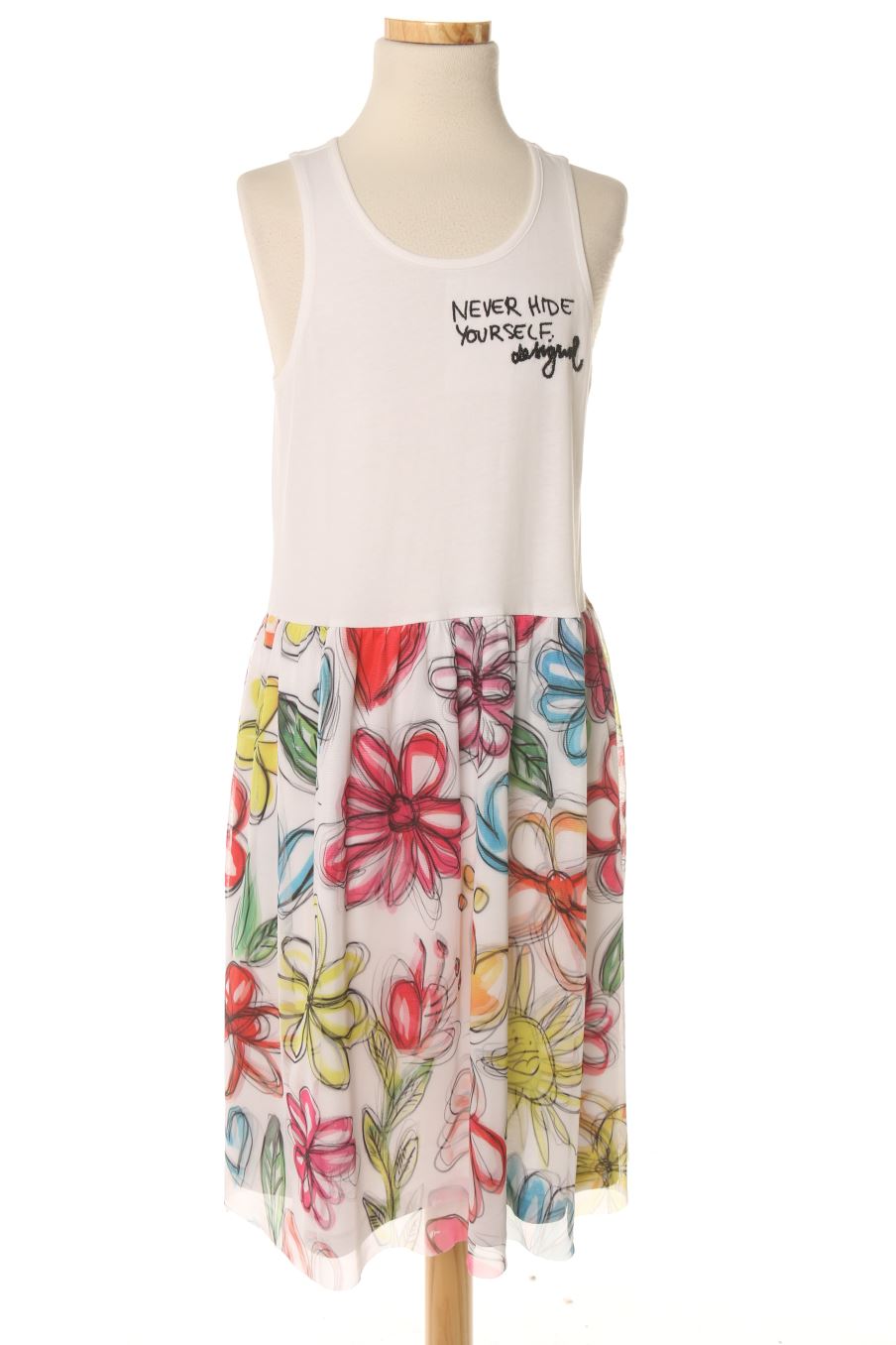 Robe casual Desigual de la taille 13 ans avec une étiquette