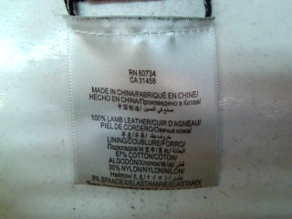 Falda de BCBGMAXAZRIA de la talla M, de color negro de piel