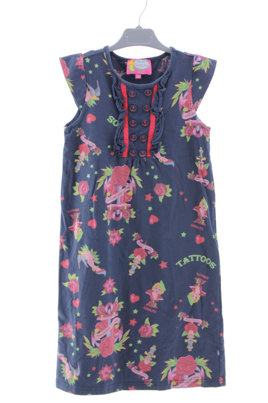 Robe casual rosalita señoritas de la taille 10 ans de seconde main