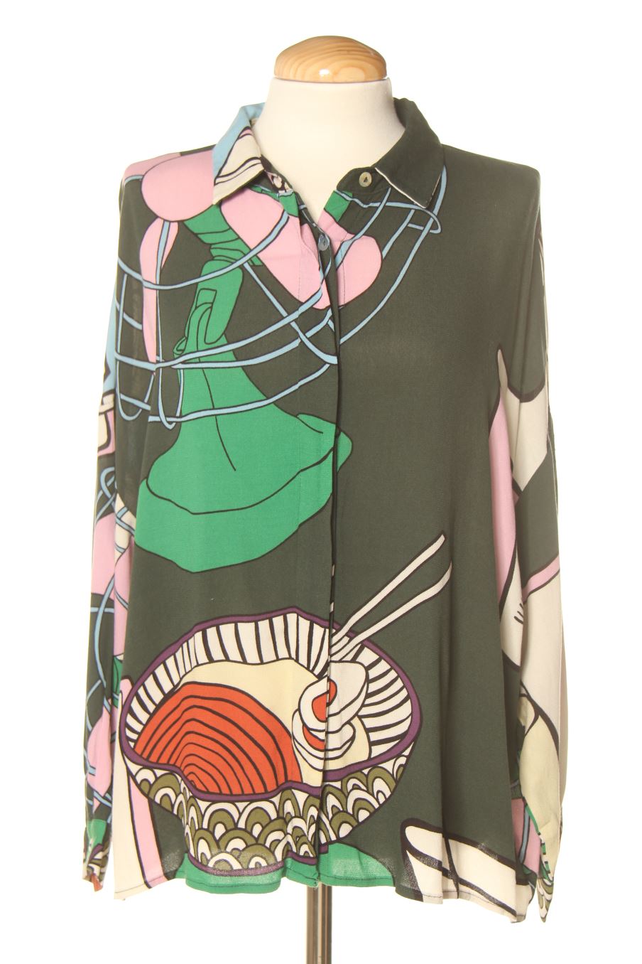 Camisa de Parfois de la talla XS de color estampado