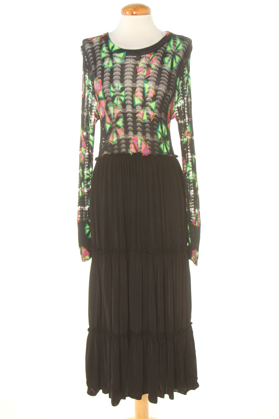 Vestido casual de Desigual de la talla M, de color negro