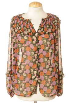 Blusa de manga larga XS Mango