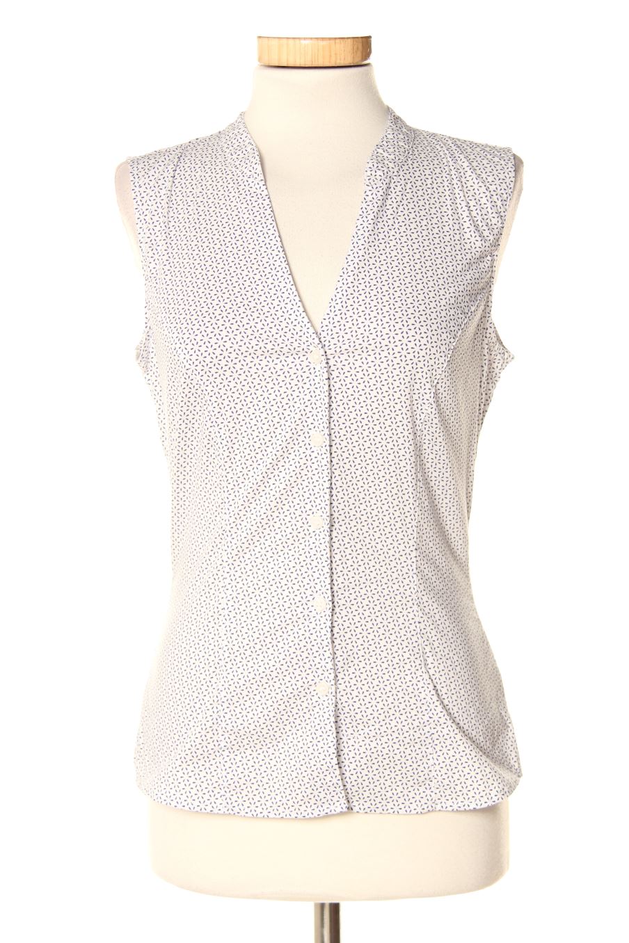 Camisa sin mangas de H&M de la talla 36, de color azul