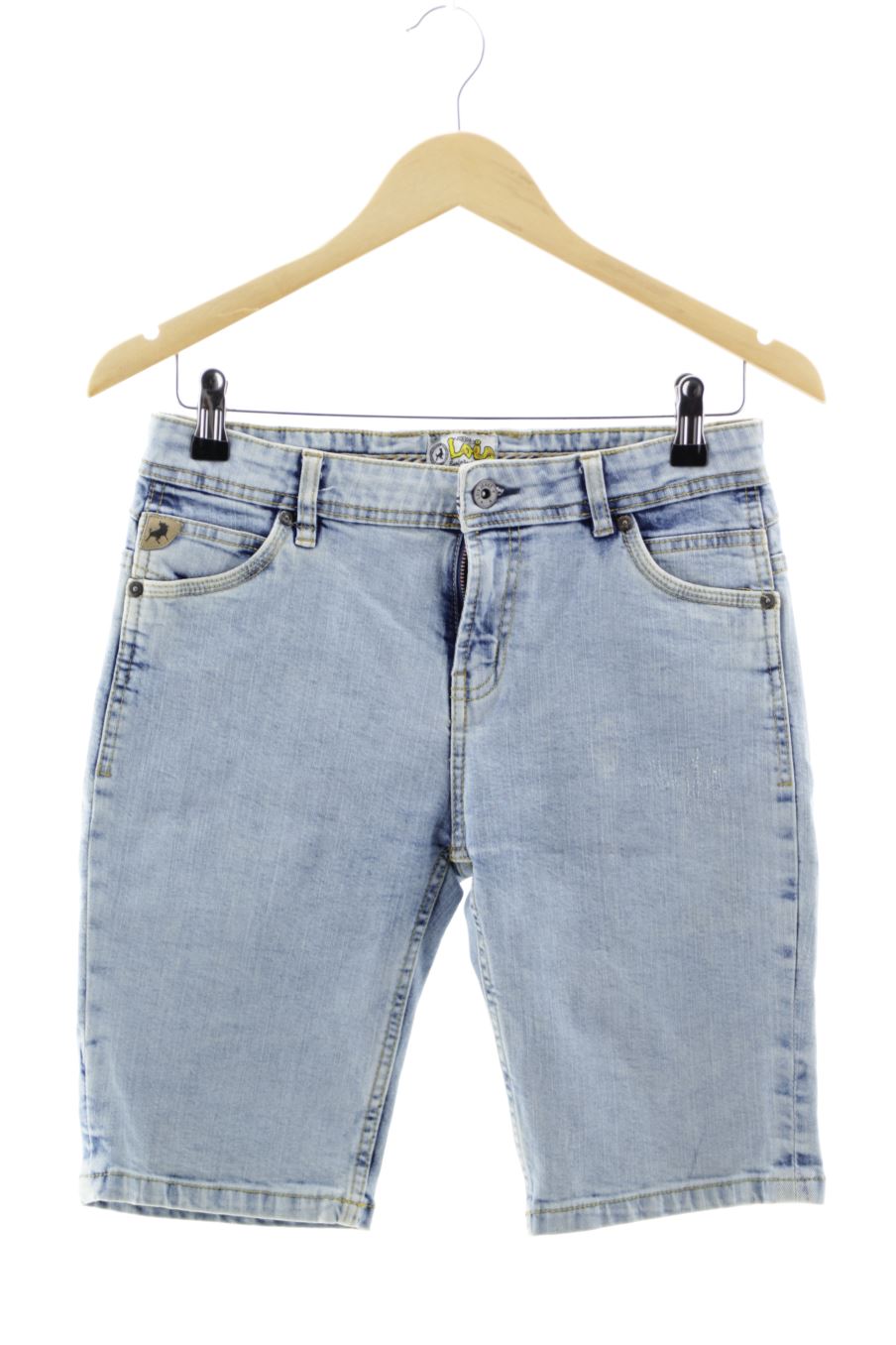 Short en jean Lois de la taille 14 ans de denim de seconde main