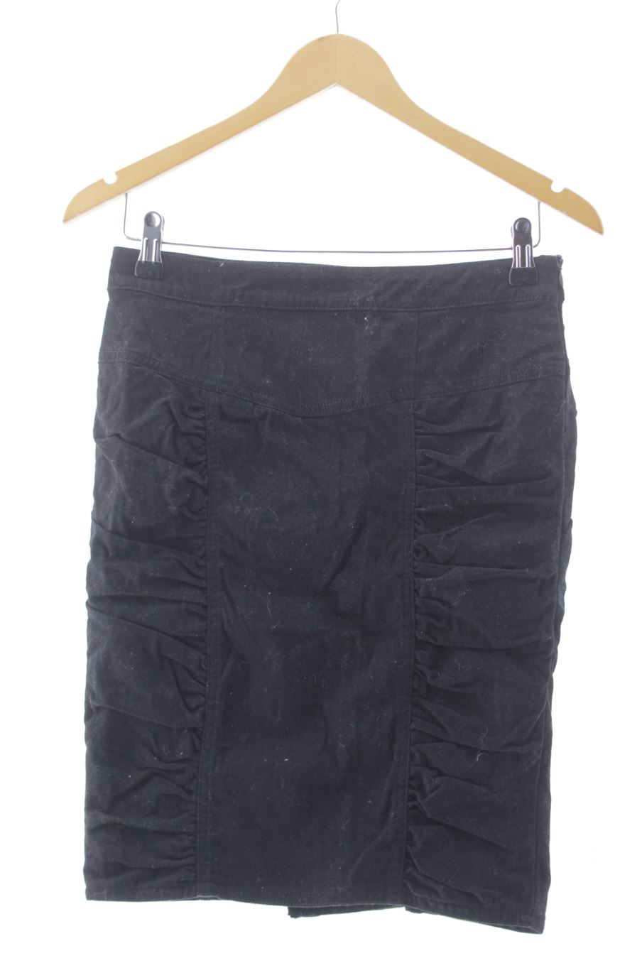 Falda de Mango de la talla 38, de color negro