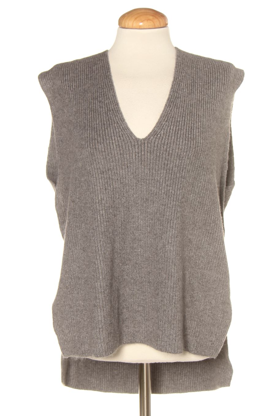 Chaleco de tela de MOTF  de la talla S, de color gris