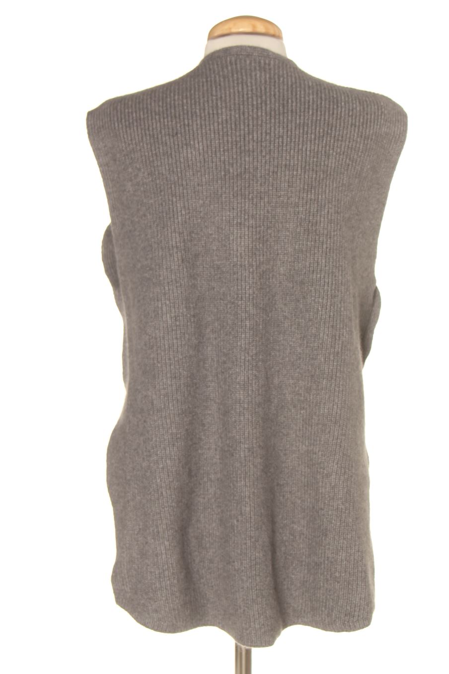 Chaleco de tela de MOTF  de la talla S, de color gris