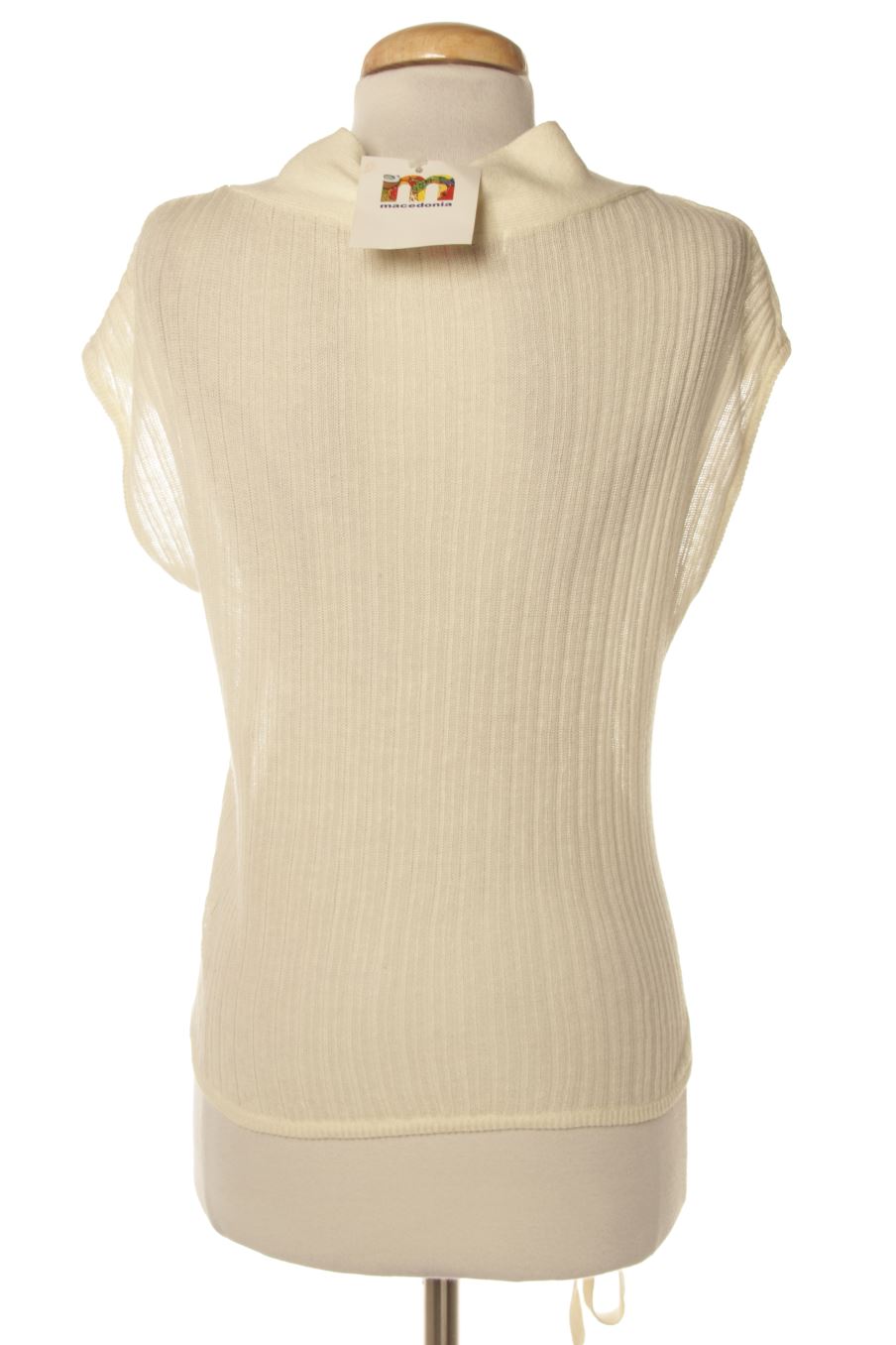 Chaleco de tela de F&2 de la talla M, de color beige