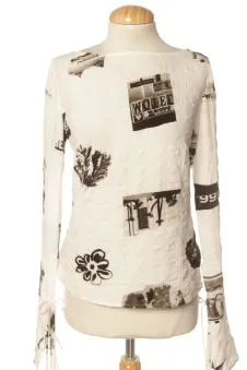 Blusa de manga larga S Desigual, foto 1 de 2