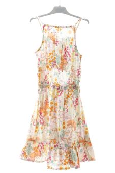 Aufwändiges Kleid 134 H&M