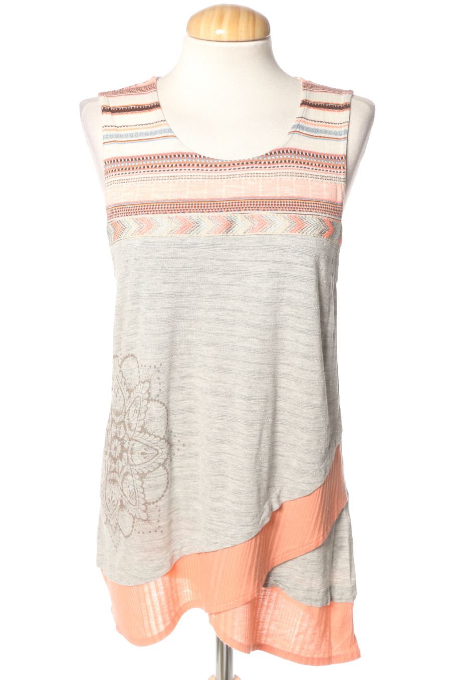 Top de Desigual de la talla M, de color estampado
