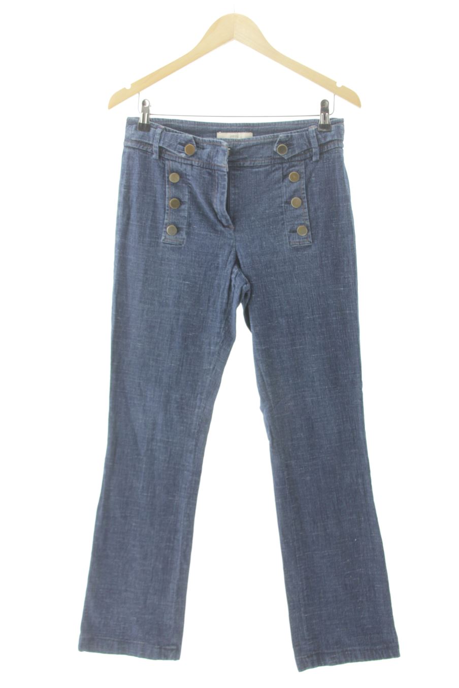 Jeans Yera de la taille 38, de couleur bleu de denim