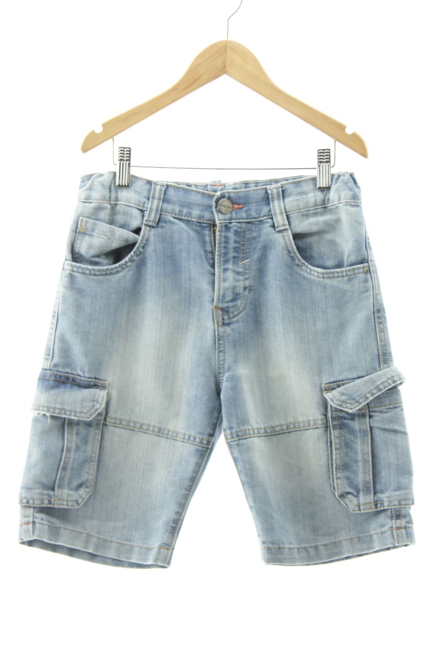 Short en jean Zara de la taille 9 ans de denim de seconde main